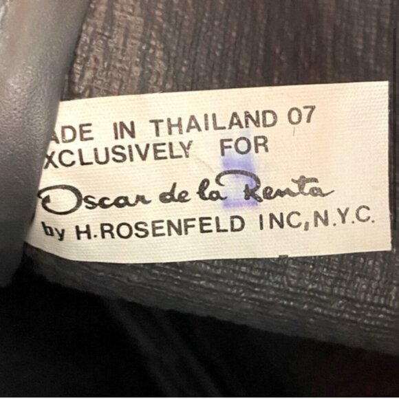 Vintage Oscar De La Renta Travel Bag Shoulder Bag - Picture 3 of 12